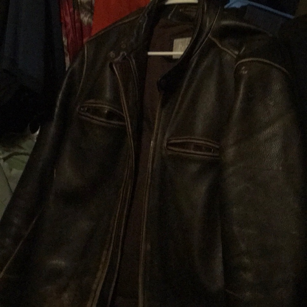 Wilson size large leather jackete